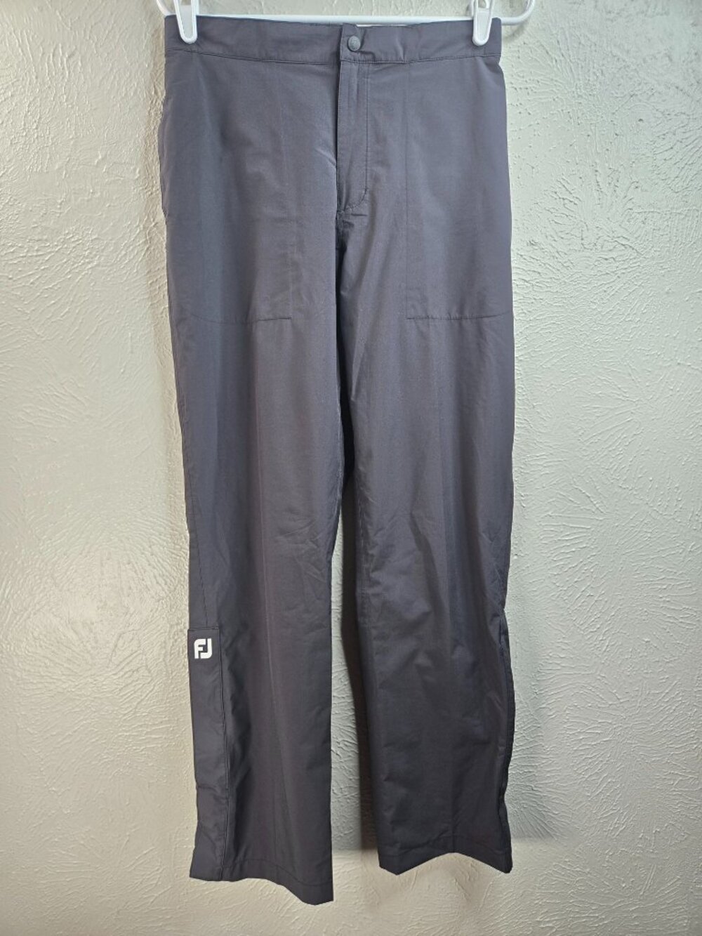FootJoy Black Track Pants with FJ Logo